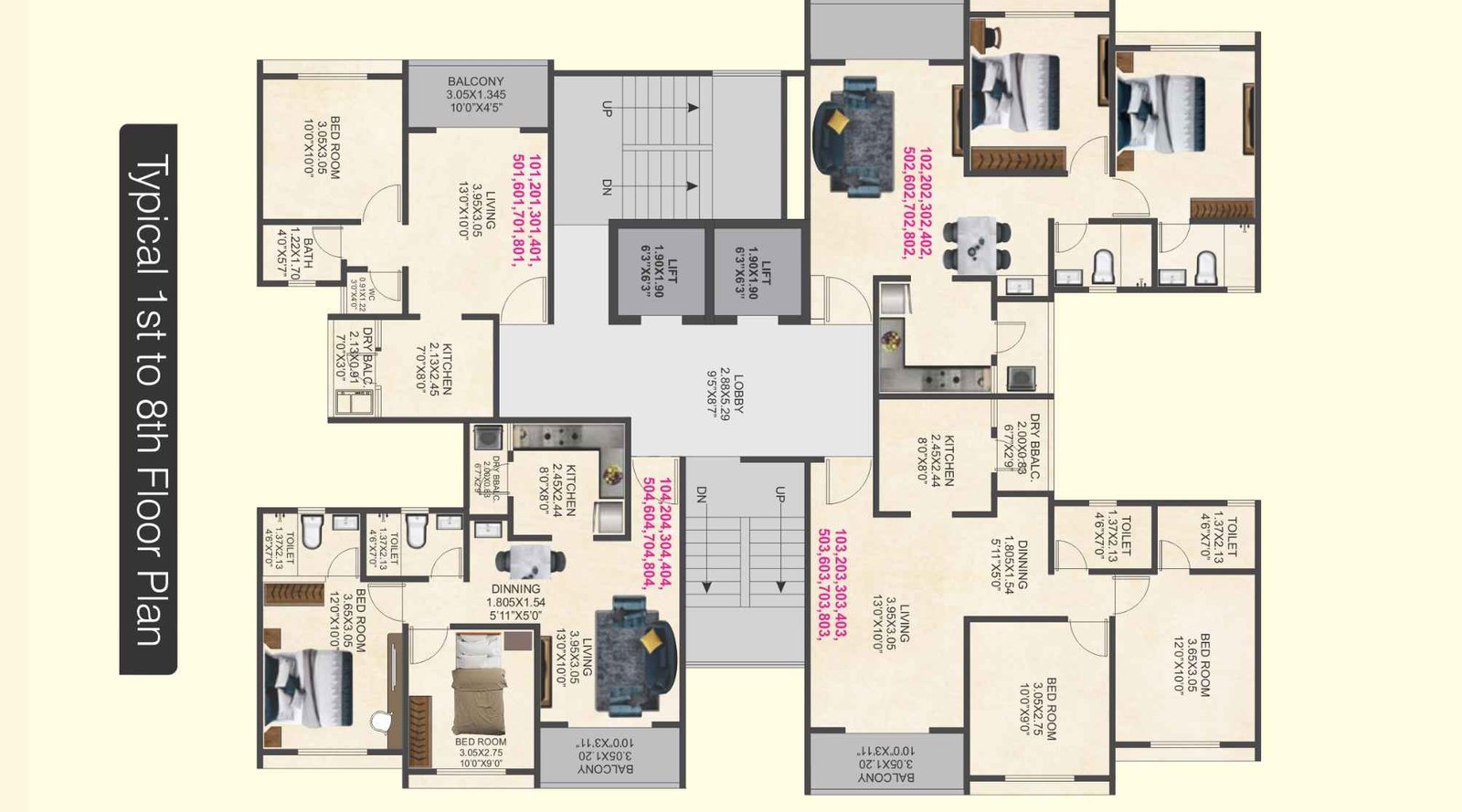 4-Flamingos-Ambegaon-Typical-Floor-Plan-1st-8th