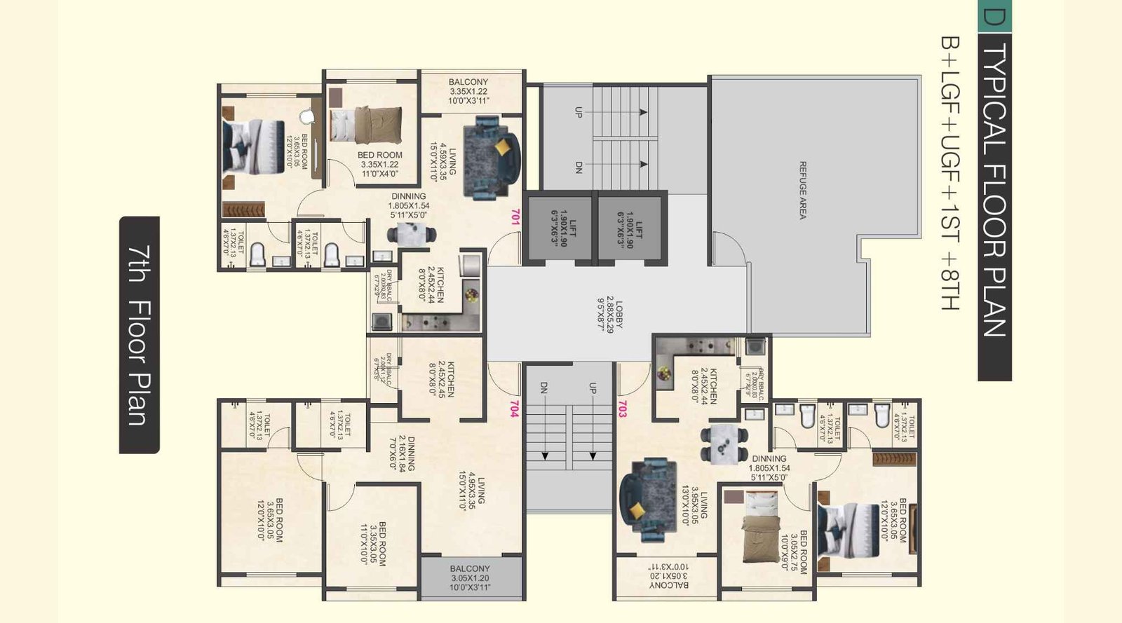 4-Flamingos-Ambegaon-Typical-Floor-Plan-D-7th